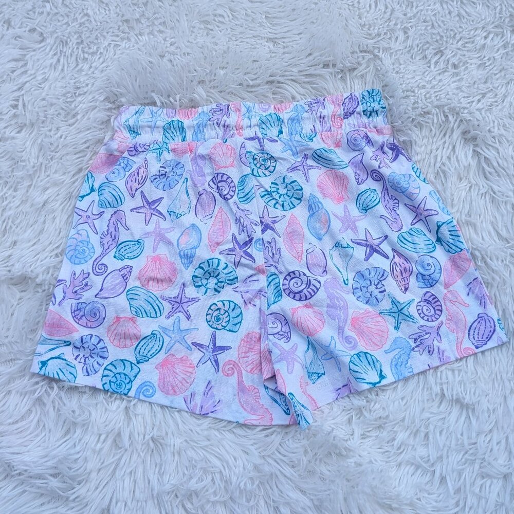 Pack of Colorful Kids' Shorts with Whimsical Unicorn & Seaside Themes NWOT - Picture 4 of 10